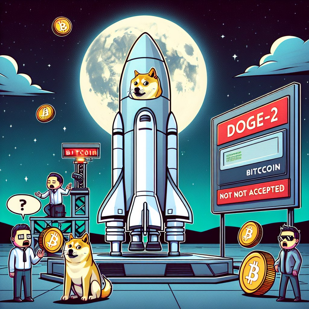 DOGE-2 MOON LAUNCH DELAYED AS ELON MUSK’S LATEST CRYPTOCURRENCY ROCKET FAILS TO ACCEPT BITCOIN