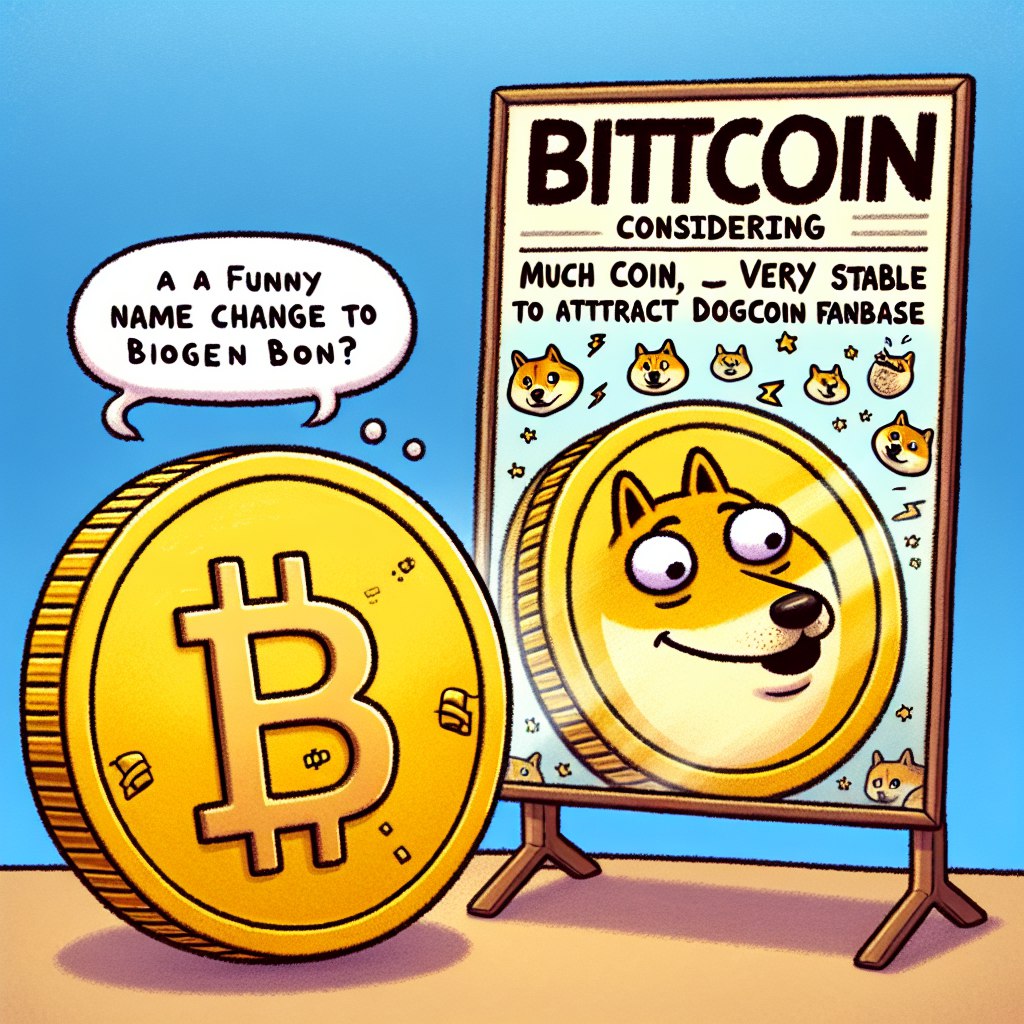 BITCOIN CONSIDERING NAME CHANGE TO 