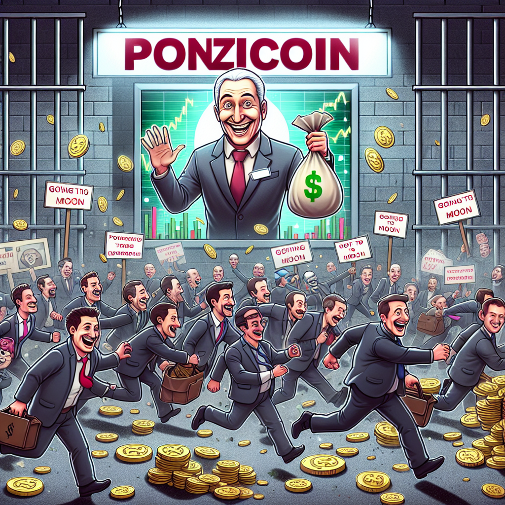 CRYPTOCOIN CALAMITY: INVESTORS RUSH TO BUY NEW 'PONZICOIN' DESPITE CEO'S PREVIOUS FIVE PRISON STINTS