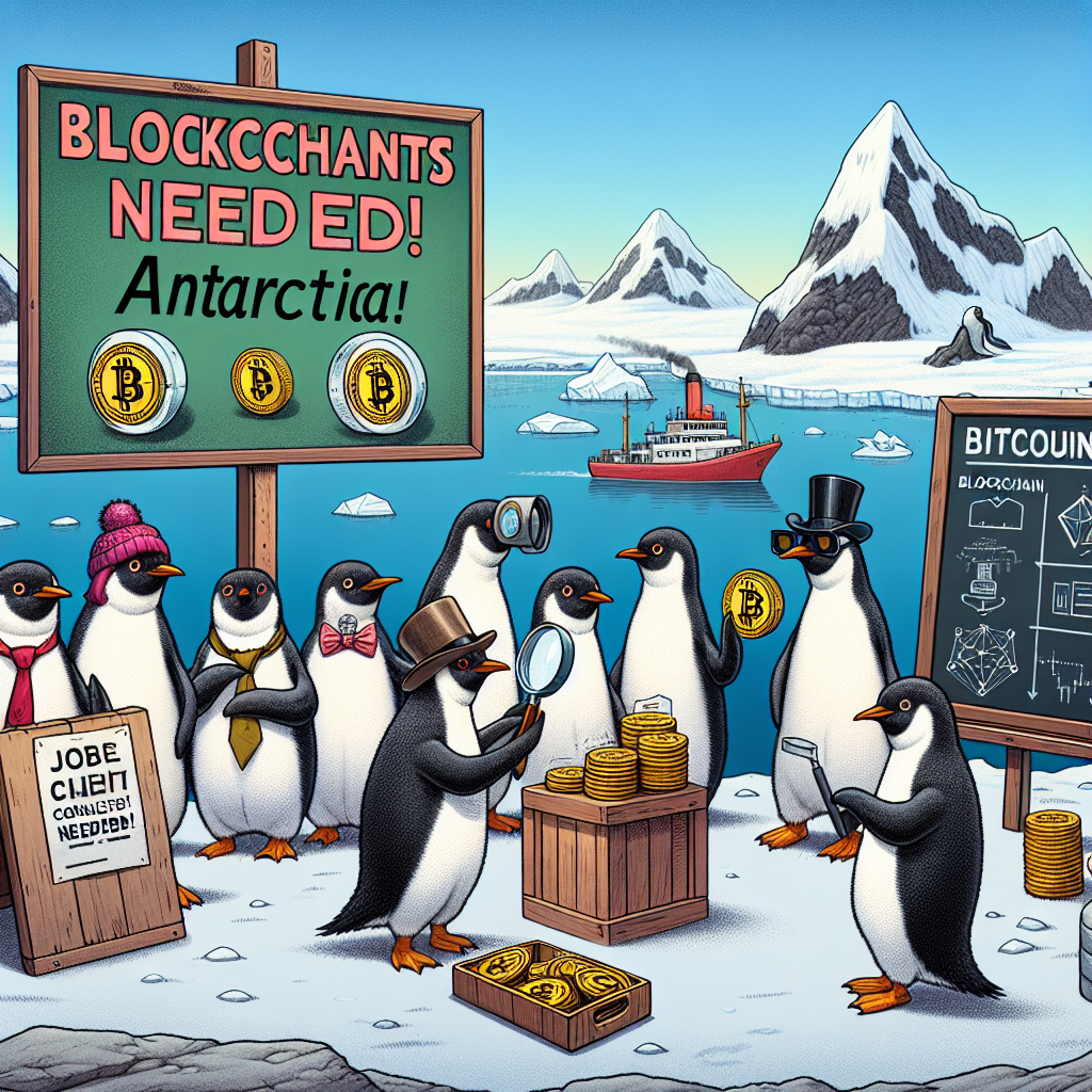 BITCOIN DECLARED OFFICIAL CURRENCY OF ANTARCTICA; PENGUINS NOW HIRING BLOCKCHAIN CONSULTANTS