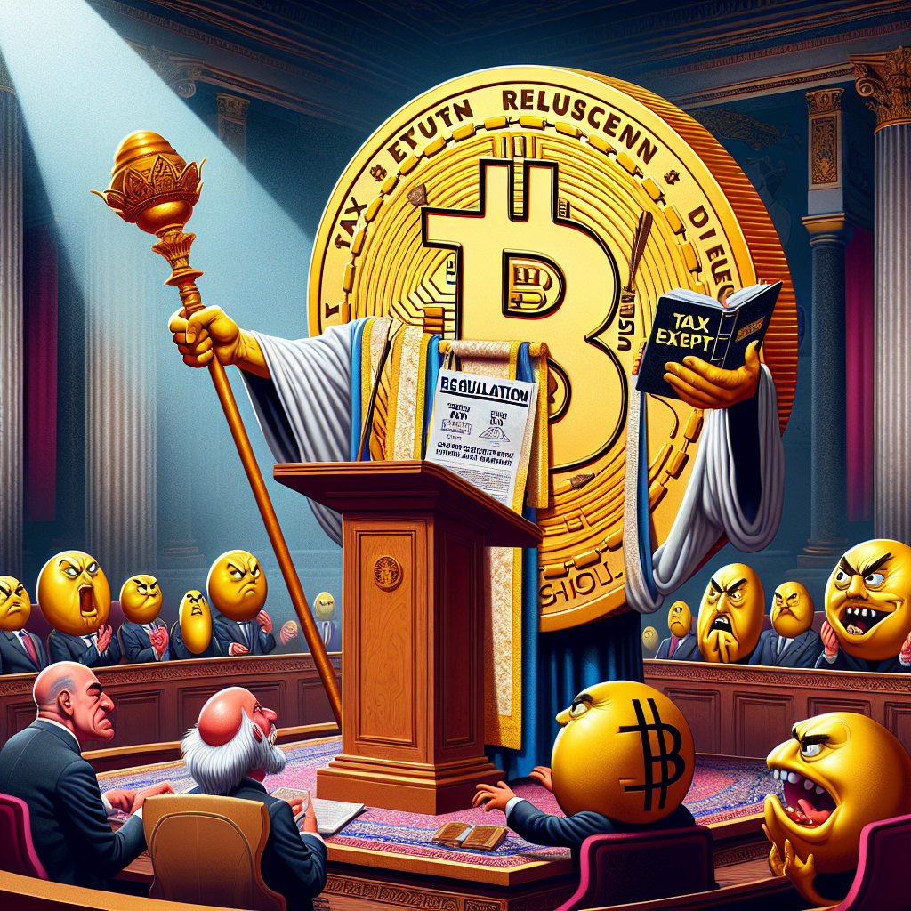 BITCOIN DECLARES ITSELF A RELIGION, SEEKS TAX EXEMPTION AMIDST TIGHTENING REGULATIONS