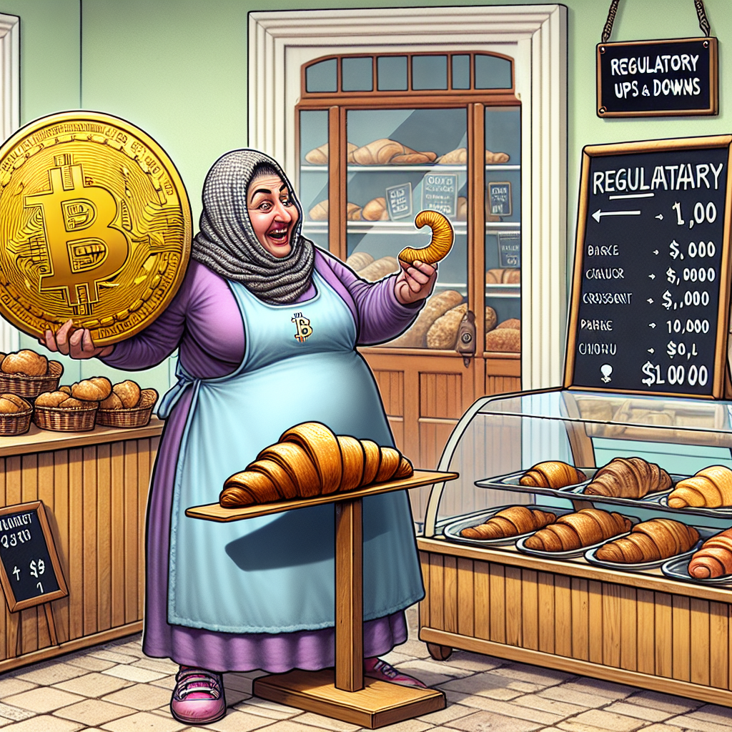 BITCOIN BUYS BREAKFAST: LATEST CRYPTOCURRENCY TO ONLY TEMPORARILY OUTVALUE A CROISSANT Amid Regulatory Ups and Downs