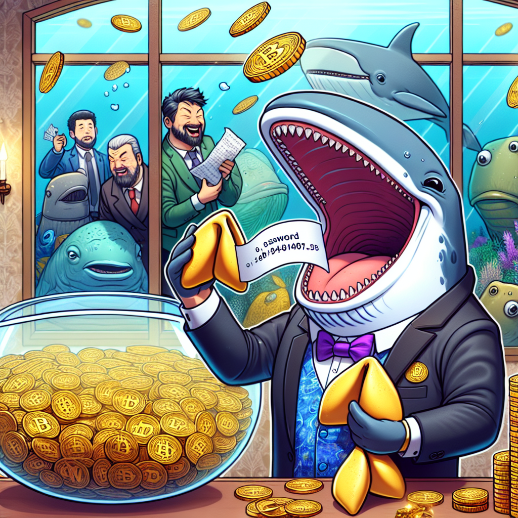 CRYPTO WHALE IN MASSIVE RECOVERY: CLAIMS TO FIND LOST PASSWORD IN FORTUNE COOKIE, MARKET SKEPTICISM AT ALL\-TIME HIGH