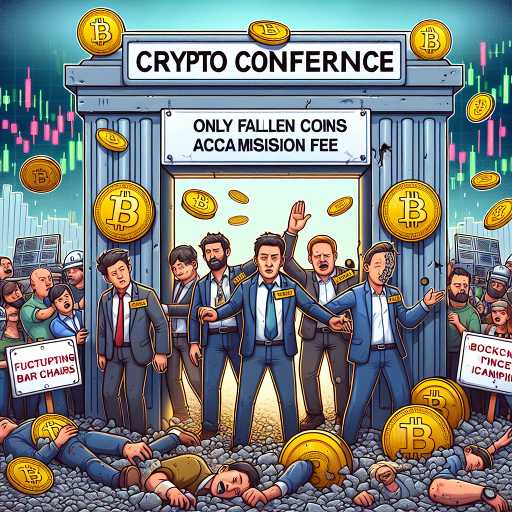 CASHING IN ON CHAOS: CRYPTO CONFERENCE ACCEPTS ONLY FALLEN COINS AS ADMISSION FEE