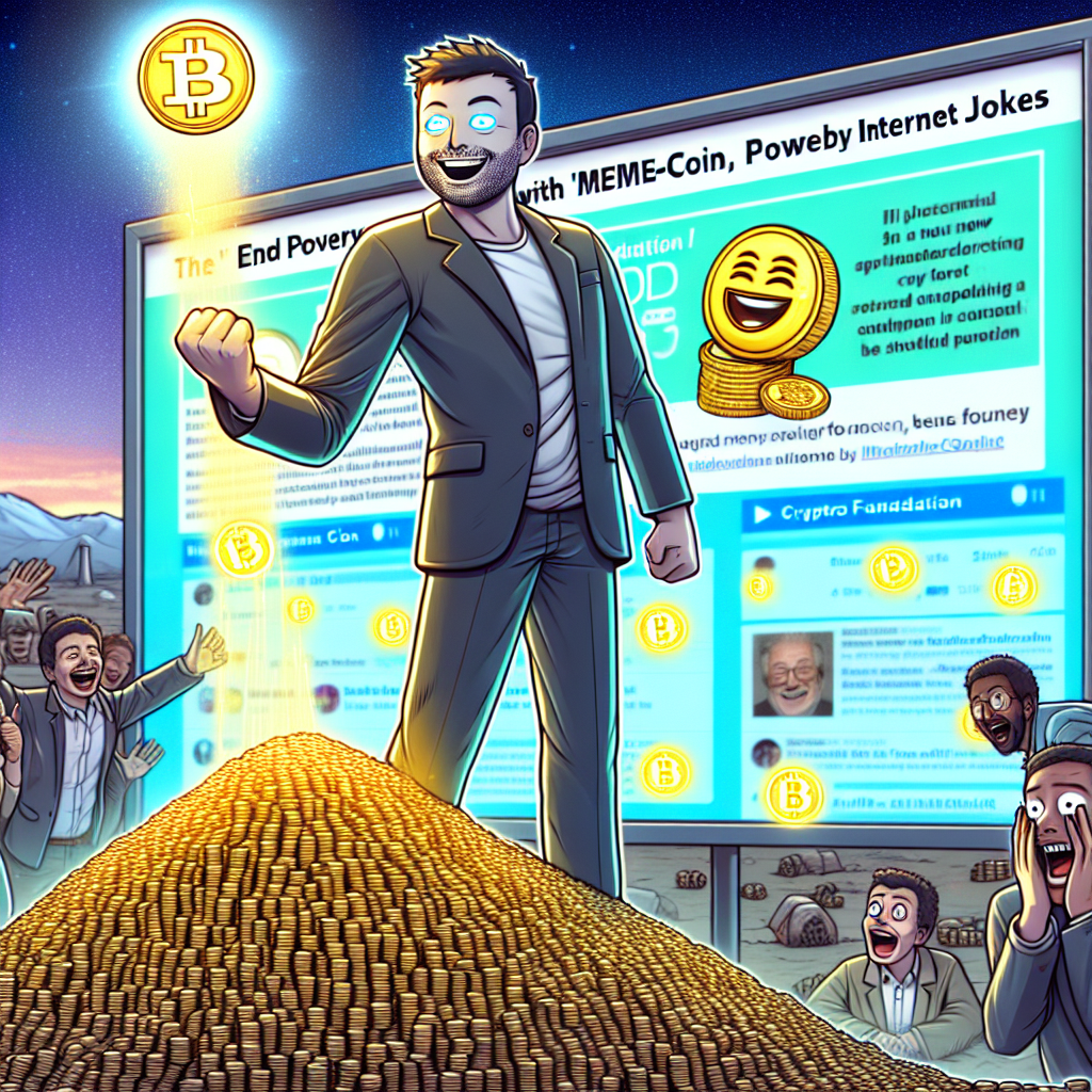 CRYPTOCURRENCY FOUNDATION PROMISES TO END POVERTY BY INTRODUCING 'MEME\-COIN' BACKED BY INTERNET JOKES